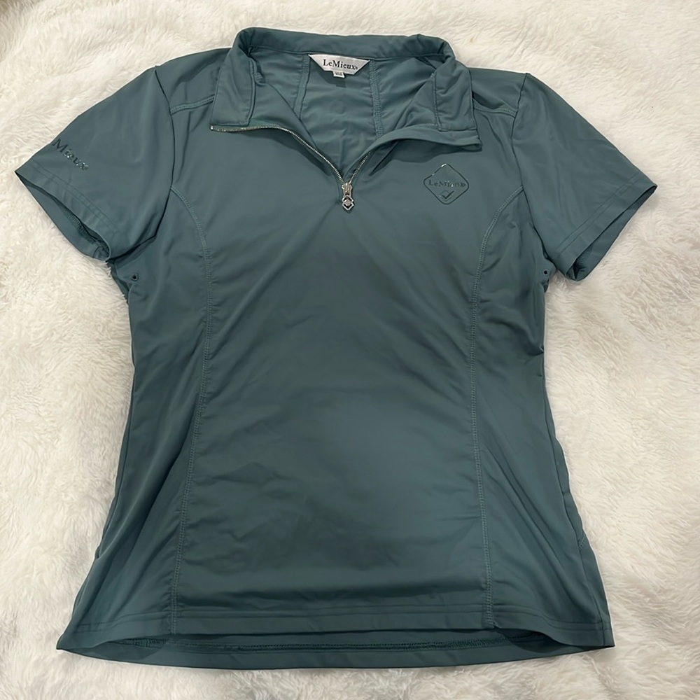 My LeMieux Equestrian Riding Shirt Color “Sage”